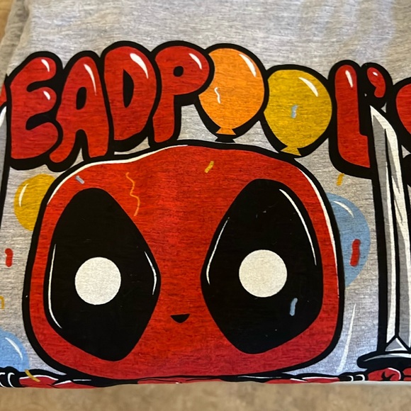 MARVEL POP TEES NEW SIZE 3xl DEADPOOL🎉🎈🎊🎉🎈🎊 - Picture 3 of 4